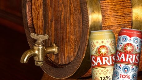 Populárne pivo Šariš