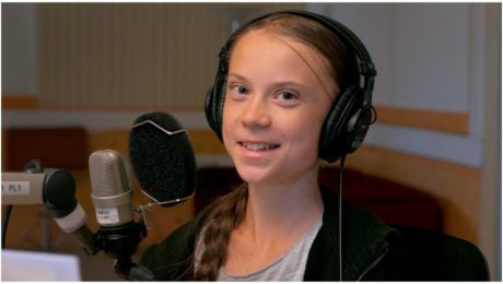 Greta Thunberg daruje