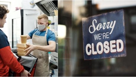 reštaurácie, prevádzky, zatvorené, closed, výdajné okienko