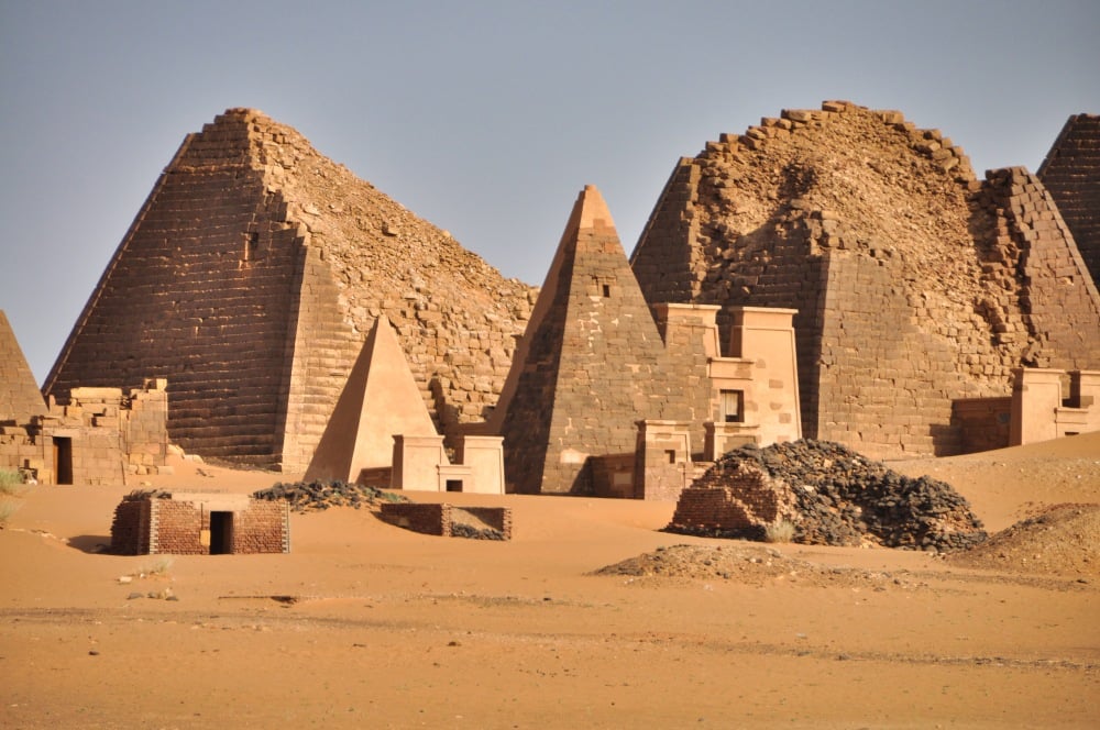 Sudán pyramídy Streetfoodhunters.com Tomáš Kubuš
