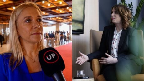 Denisa Saková a Veronika Remišová