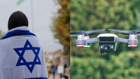 izrael, dron