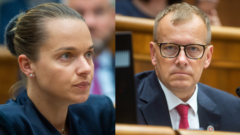 Romana Tabák , Boris Kollár v okuliaroch