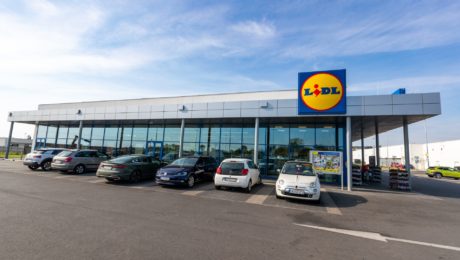 Na snímke predajňa Lidl.