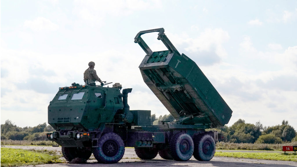 salvový raketomet Himars