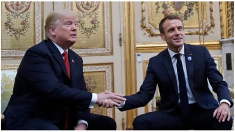 Trump a Macron