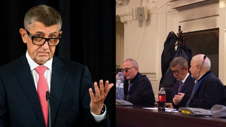 Bývalý premiér ČR Andrej Babiš, Andrej Babiš v pojednávacej miestnosti Mestského súdu.