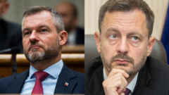 Peter Pellegrini a Eduard Heger