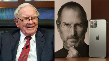 warren buffett steve jobs apple