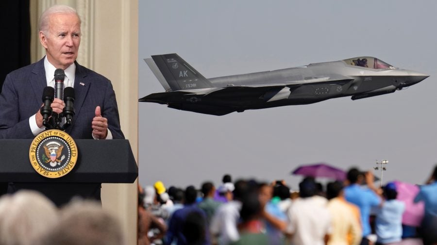 Prezident USA a stíhačka F-35