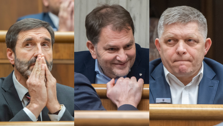 Juraj Blanár, Igor Matovič, Robert Fico v pléne