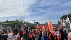 Protest proti dôchodkovej reforme