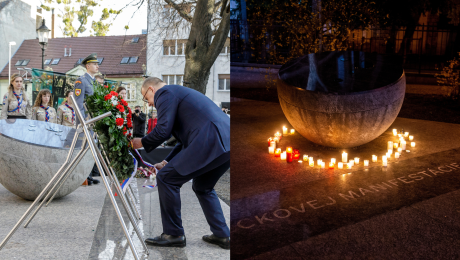 sviečková manifestácia sviatok slovensko