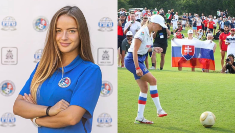 lucia čermáková footgolf šport slovensko