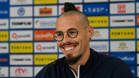 Marek Hamšík s úsmevom na tvári