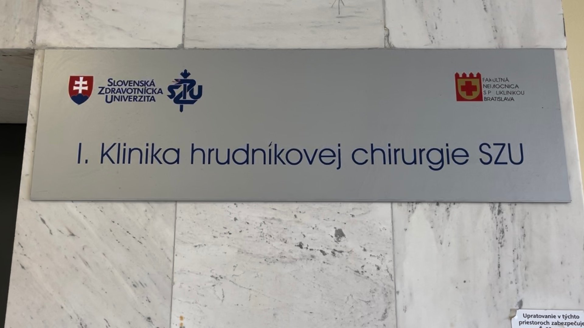 Klinika hrudníkovej chirurgie