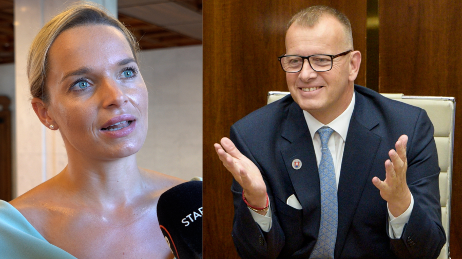 Romana Tabák a Boris Kollár rozprávajú