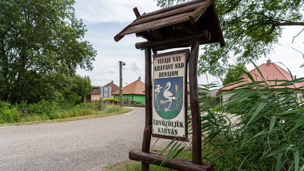 Tabuľa Kravany nad Dunajom