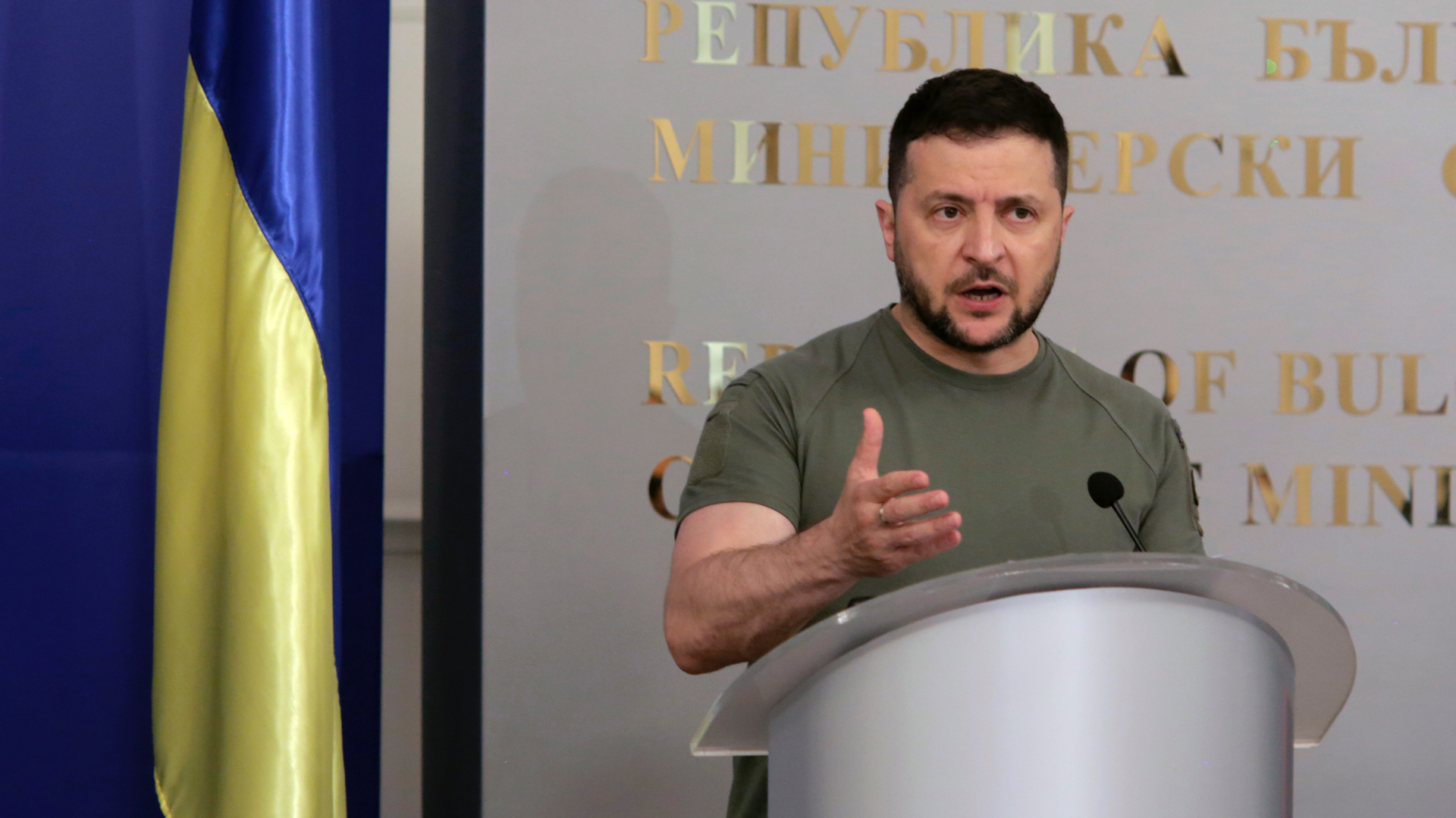 Zelenskyj na návšteve Bulharska v Sofii