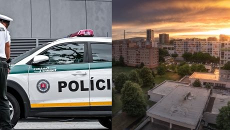 polícia, policajt, sídlisko