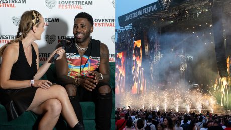 Jason Derulo pri rozhovore pre Startitup na LOVESTREAM festivale.