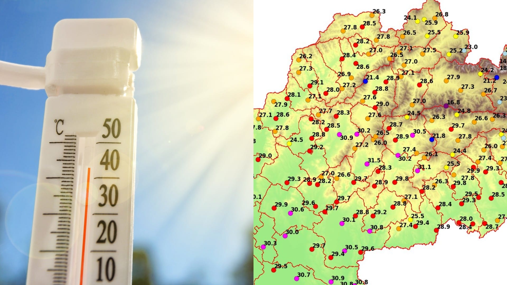 September sa prezliekol za leto. Na Slovensku padajú teplotné rekordy