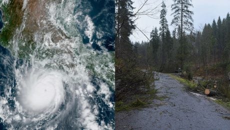 víchrica vietor počasie orkán ciaran