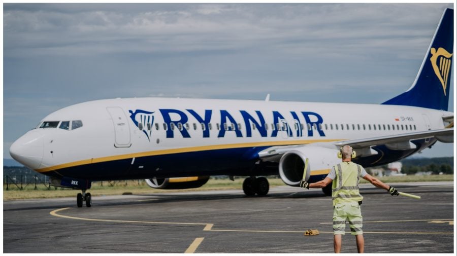 Lietadlo spoločnosti Ryanair