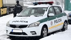 policajné auto