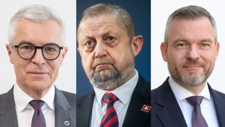 Ivan Korčok, Štefan Harabin, Peter Pellegrini