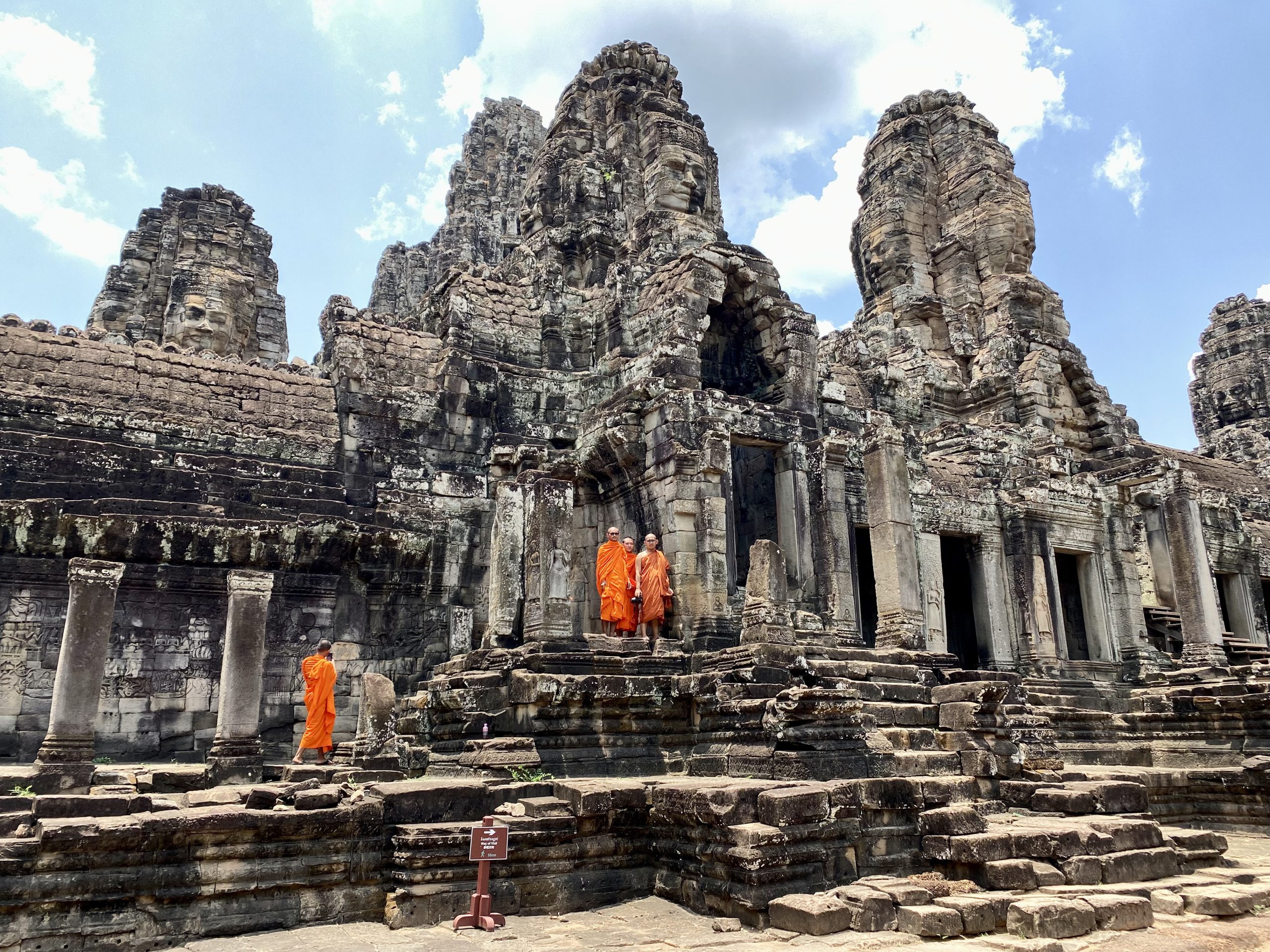 Kambodža, chrám v Siem Reap
