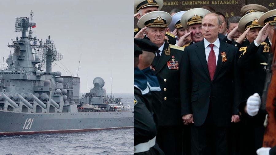 Ukrajine sa podarilo zničiť špeciálnu bojovú loď ruskej Čiernomorskej flotily 266-M Kovrovec