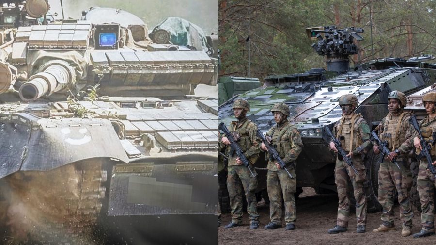 Hovorí sa o možnosti, že Vojaci NATO na Ukrajine by skutočne mohli pomáhať, Armáda, tank