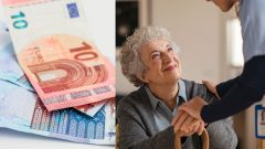 peniaze a stará žena