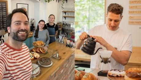 Adrián Juráček, barista