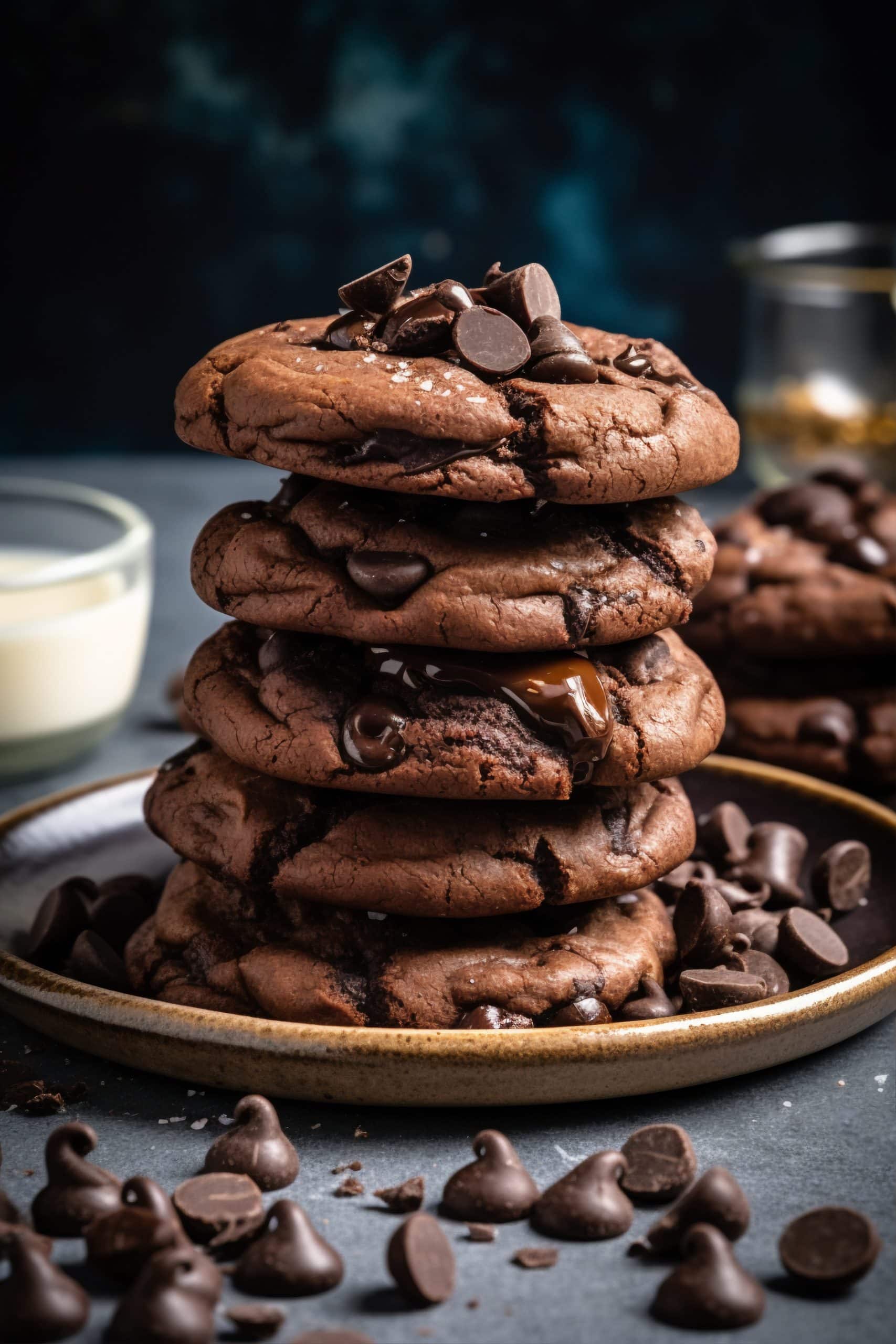 čokoládové cookies