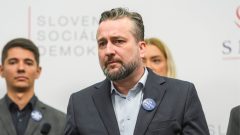 Na snímke novozvolený europoslanec Ľuboš Blaha.
