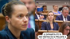Romana Tabák na Instagrame reaguje na neúspech v eurovoľbách
