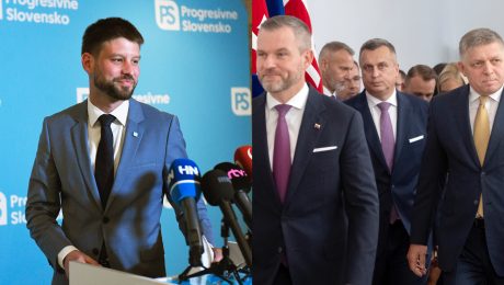Michal Šimečka, Peter Pellgrini, Andrej Danko, Robert Fico. Prieskum jún 2024