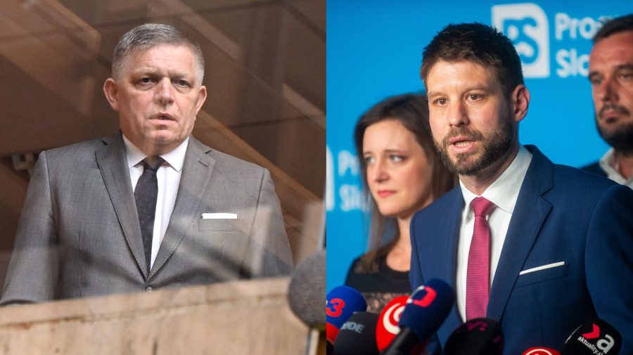 Robert Fico, Michal Šimečka