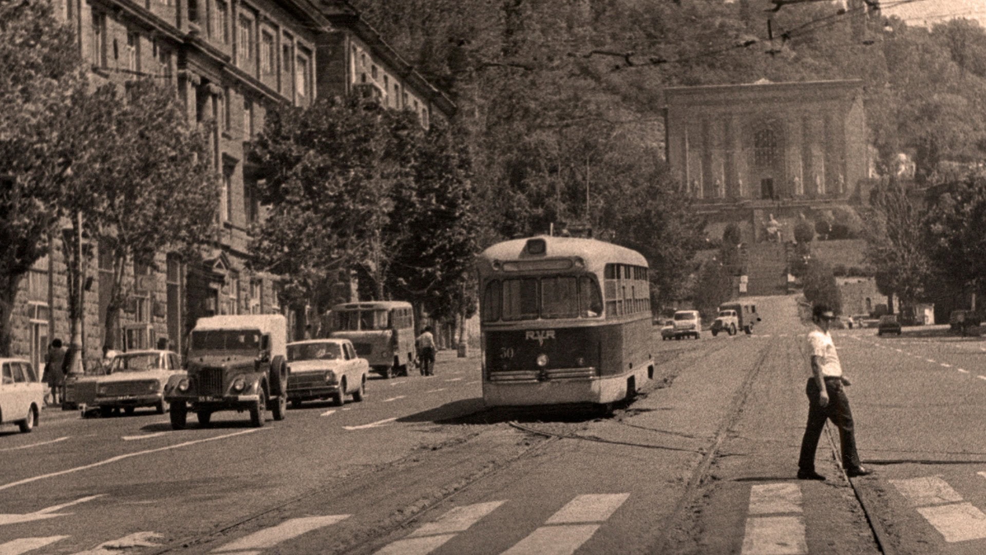 staré foto - električka