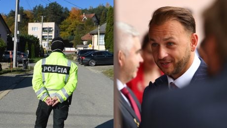 Odchodné pre policatjov, policajt a minister vnútra Matúš Šutaj Eštok