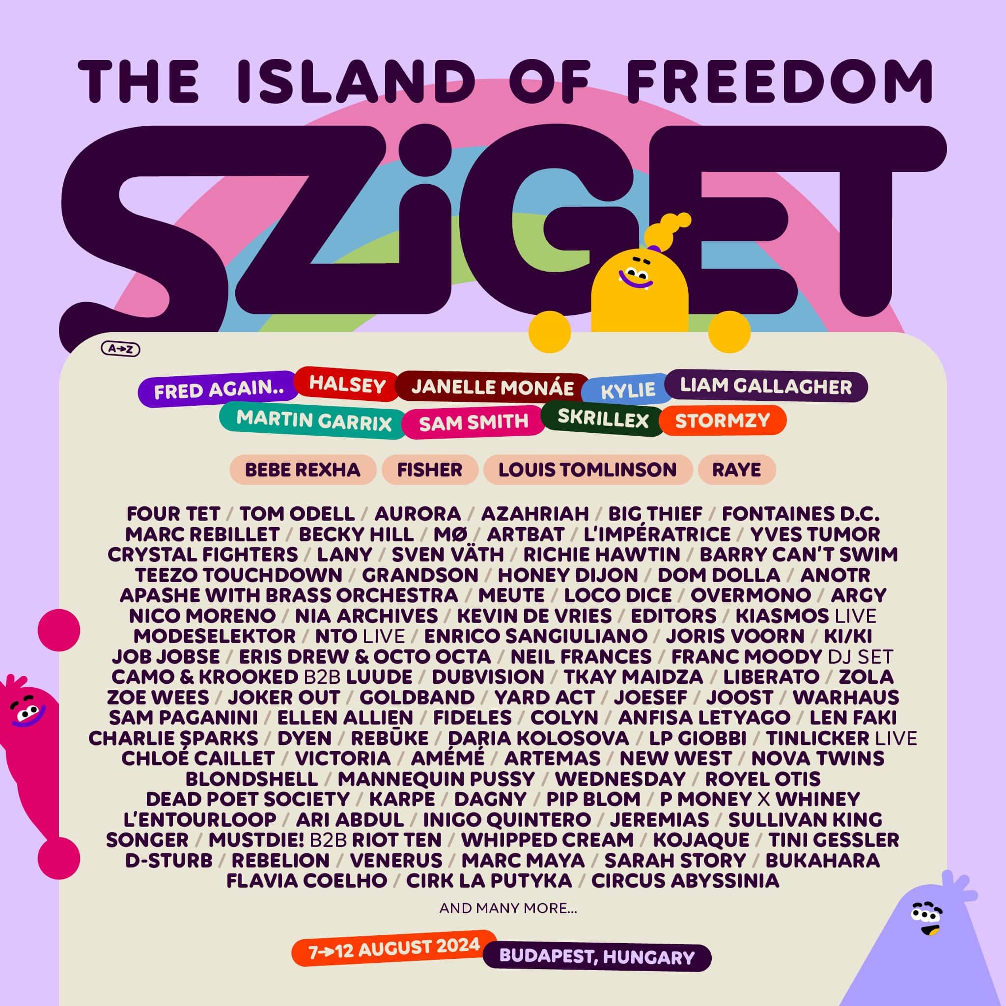 Sziget2024_lineup