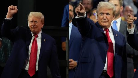 Donald Trump prvýkrát na verejnosti