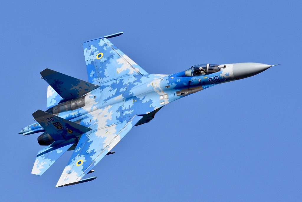 ukrajinský Suchoj Su-27 