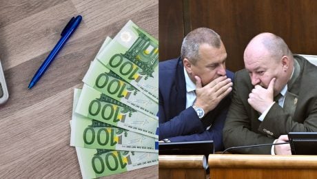 Peniaze, SNS návrh, Danko a Huliak