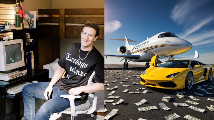 Zuckerberg, private jet