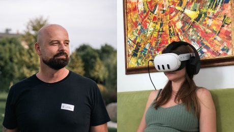 Ľuboslav Baláž a VR Therapist