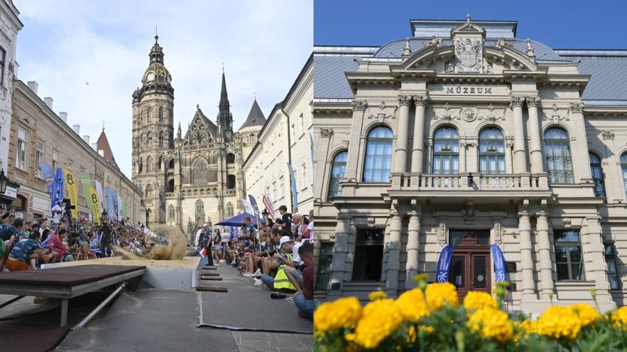 Košice, Dóm sv. Alžbety a Východoslovenské múzeum.