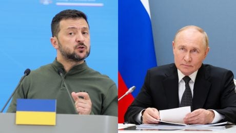 Putin, Zelenskyj, prieskum